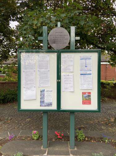 Millennium Notice Board