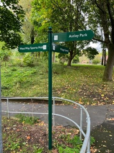 New Finger Post Signs in the Village